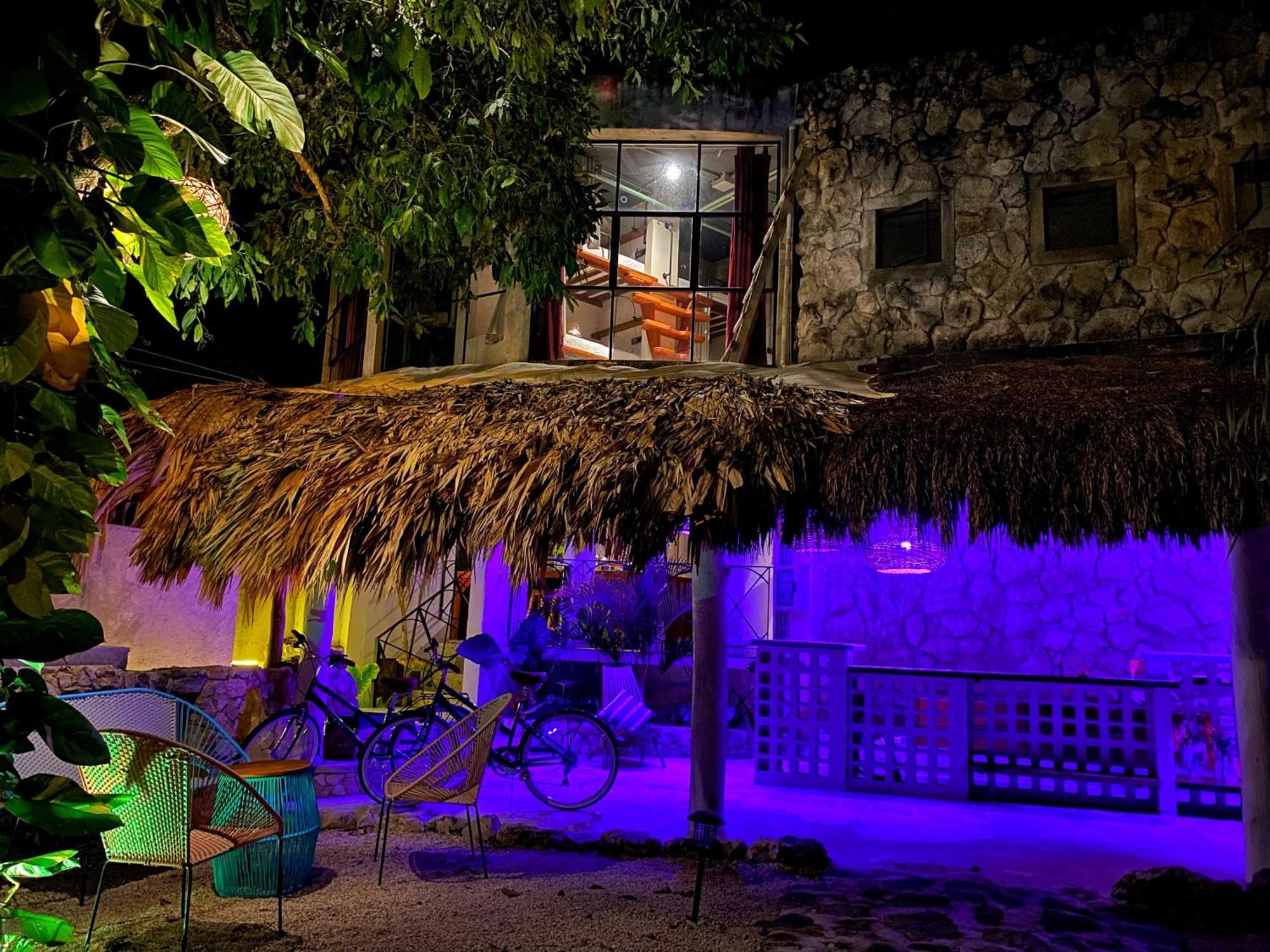 Elmar Hostel Bacalar Exterior foto